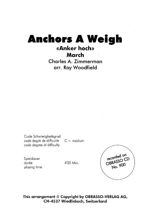 Anchors A Weigh (Anker hoch) - hacer clic aqu