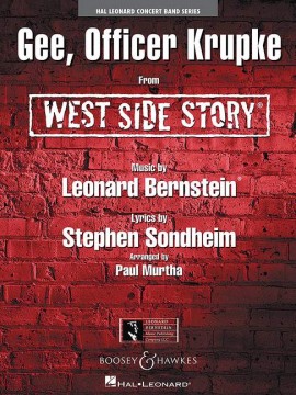 Gee, Officer Krupke (from 'West Side Story') - hacer clic aqu