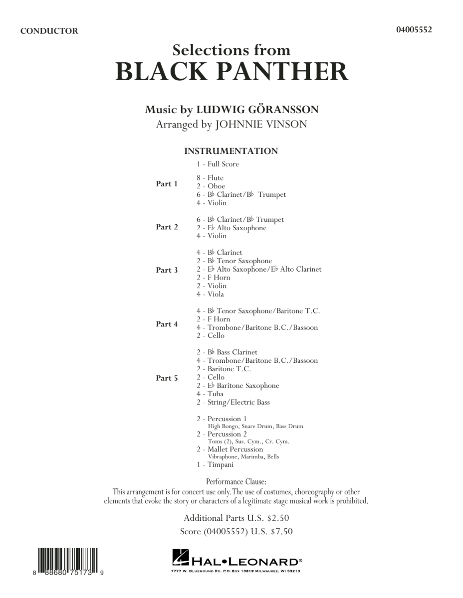 Selections from 'Black Panther' - hacer clic aqu