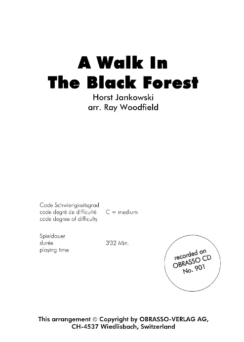 A Walk in the Black Forest - hacer clic aqu