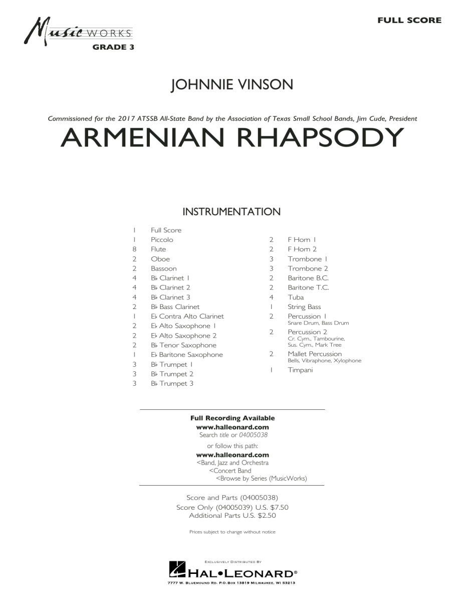 Armenian Rhapsody - hacer clic aqu