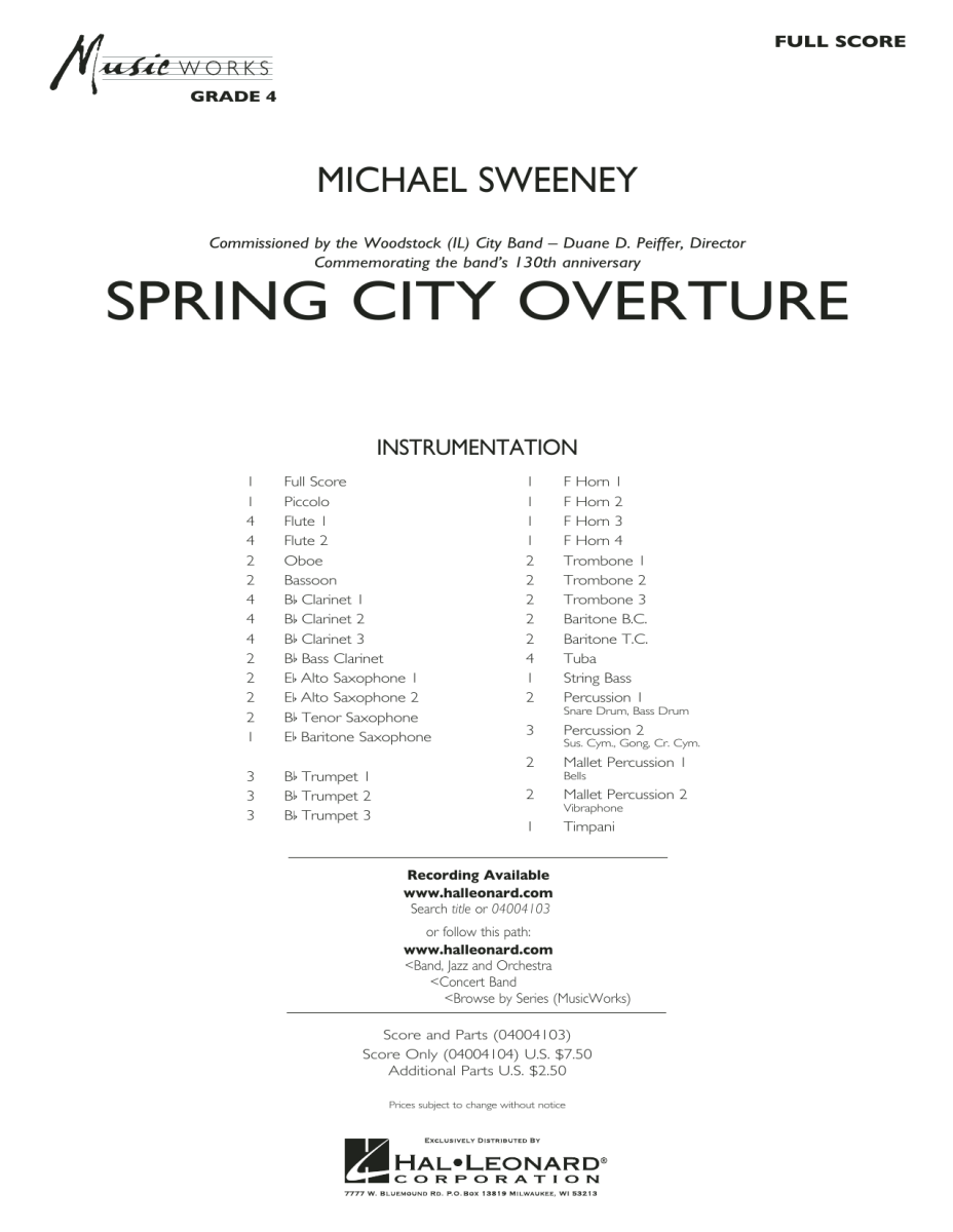 Spring City Overture - hacer clic aqu