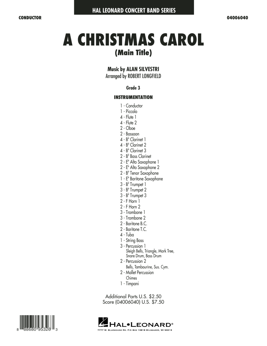 A Christmas Carol (Main Theme) - hacer clic aqu
