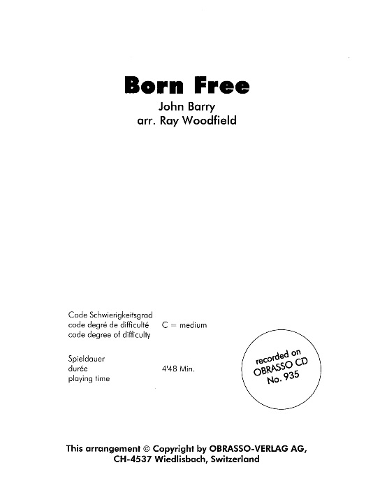Born Free - hacer clic aqu