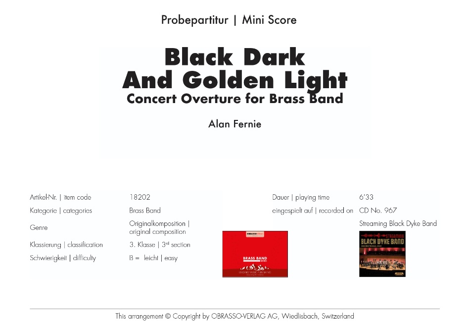 Black Dark and Golden Light - hacer clic aqu�