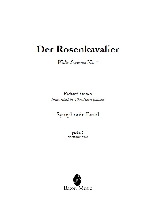 Rosenkavalier, Der (Waltz Sequence #2) - hacer clic aqu