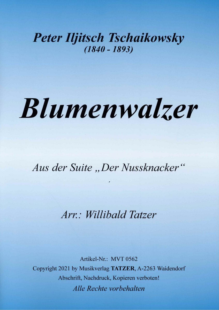 Blumenwalzer (aus der Suite 'Der Nussknacker') - hacer clic aqu�