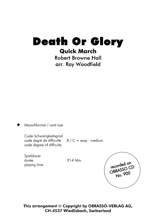 Death or Glory - hacer clic aqu