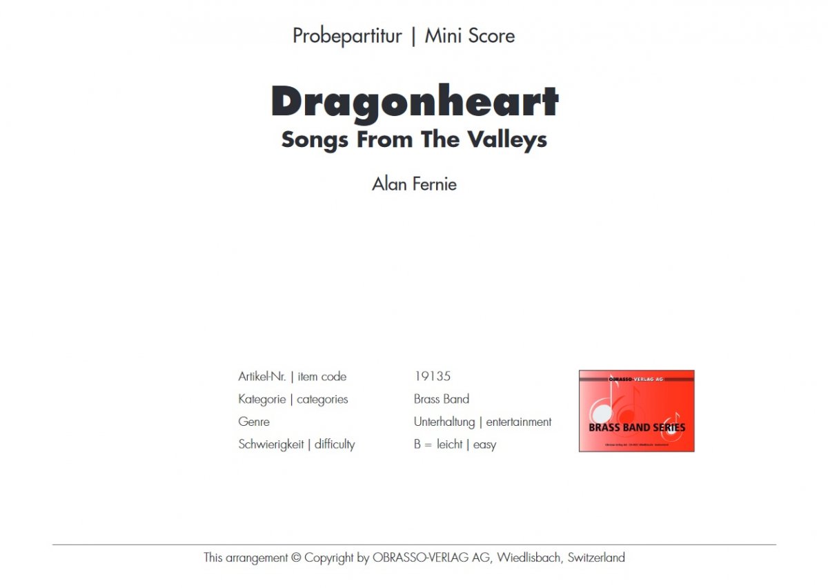 Dragonheart (Songs fom the Valleys) - hacer clic aqu