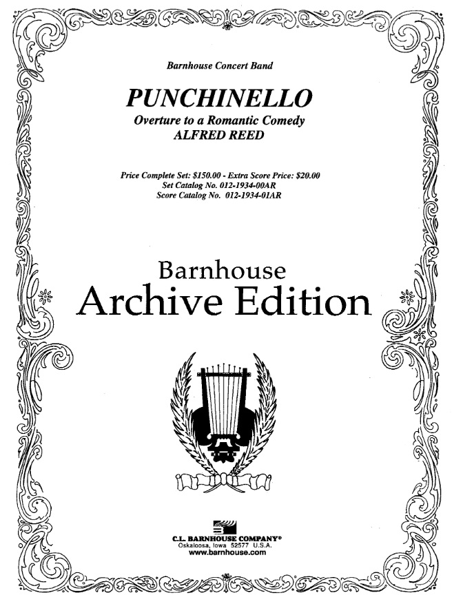 Punchinello (Overture to a Romantic Comedy) - hacer clic aqu