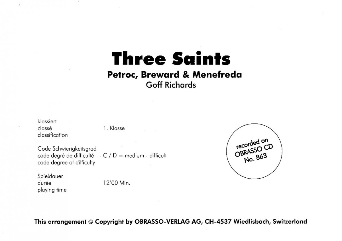 3 Saints (Three) - hacer clic aqu