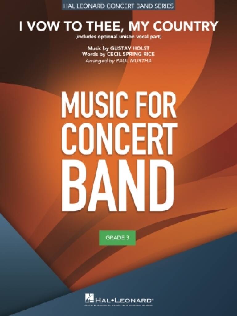 I Vow To Thee, My Country - hacer clic aquí I Vow To Thee, My Country - hacer clic aquí