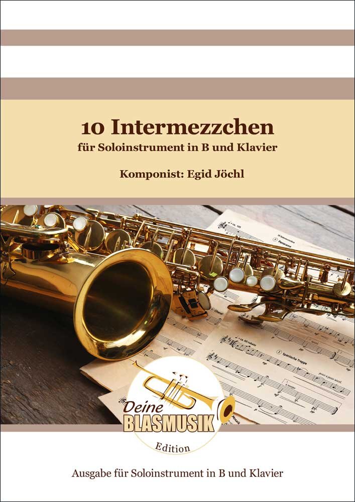 10 Intermezzchen f�r Soloinstrument in B und Klavier - hacer clic aqu�