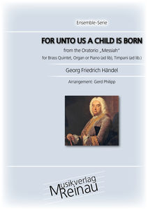 For unto us a child is born (from the Oratorio 'Messiah') - hacer clic aqu�