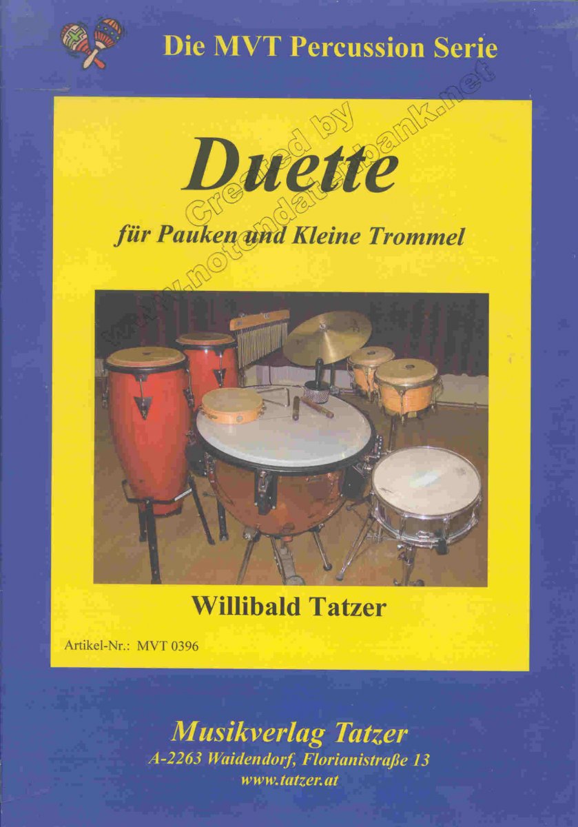 Duette für Pauken und Kleine Trommel - hacer clic para una imagen más grande