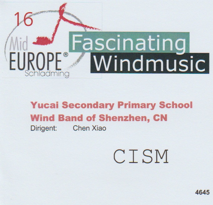 16 Mid Europe: Yucai Secondary Primary School Wind Band of Shenzhen - hacer clic aqu