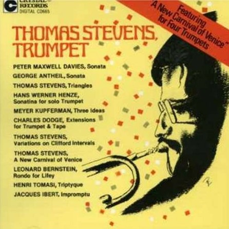 Thomas Stevens, Trumpet: Davies; Antheil; et al. - hacer clic aqu