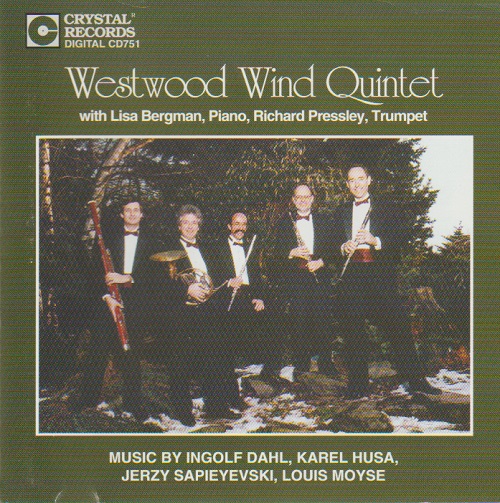 Westwood Wind Quintet: Dahl; Husa; et al. - hacer clic aqu
