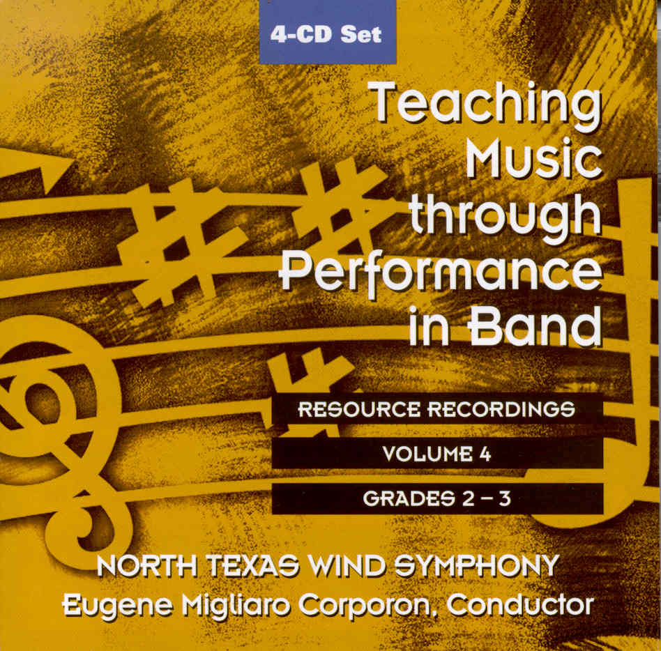 Teaching Music through Performance in Band #4, Grade 2 and 3 - hacer clic aqu