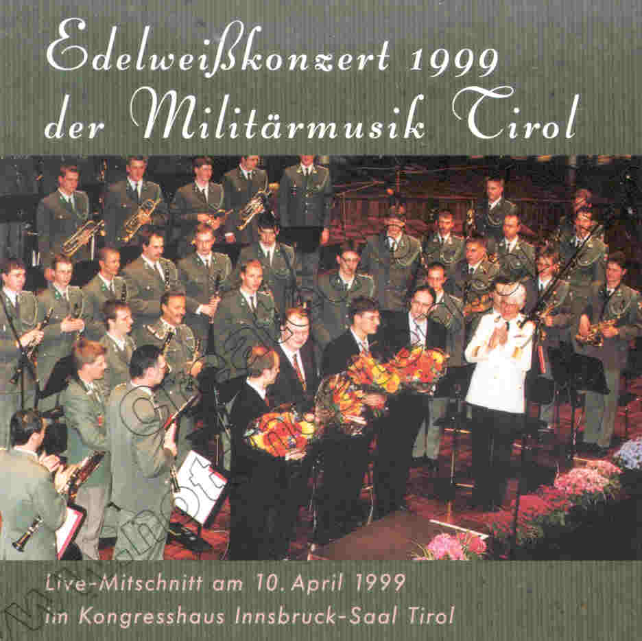 Edelweisskonzert 1999 der Militrmusik Tirol - hacer clic aqu