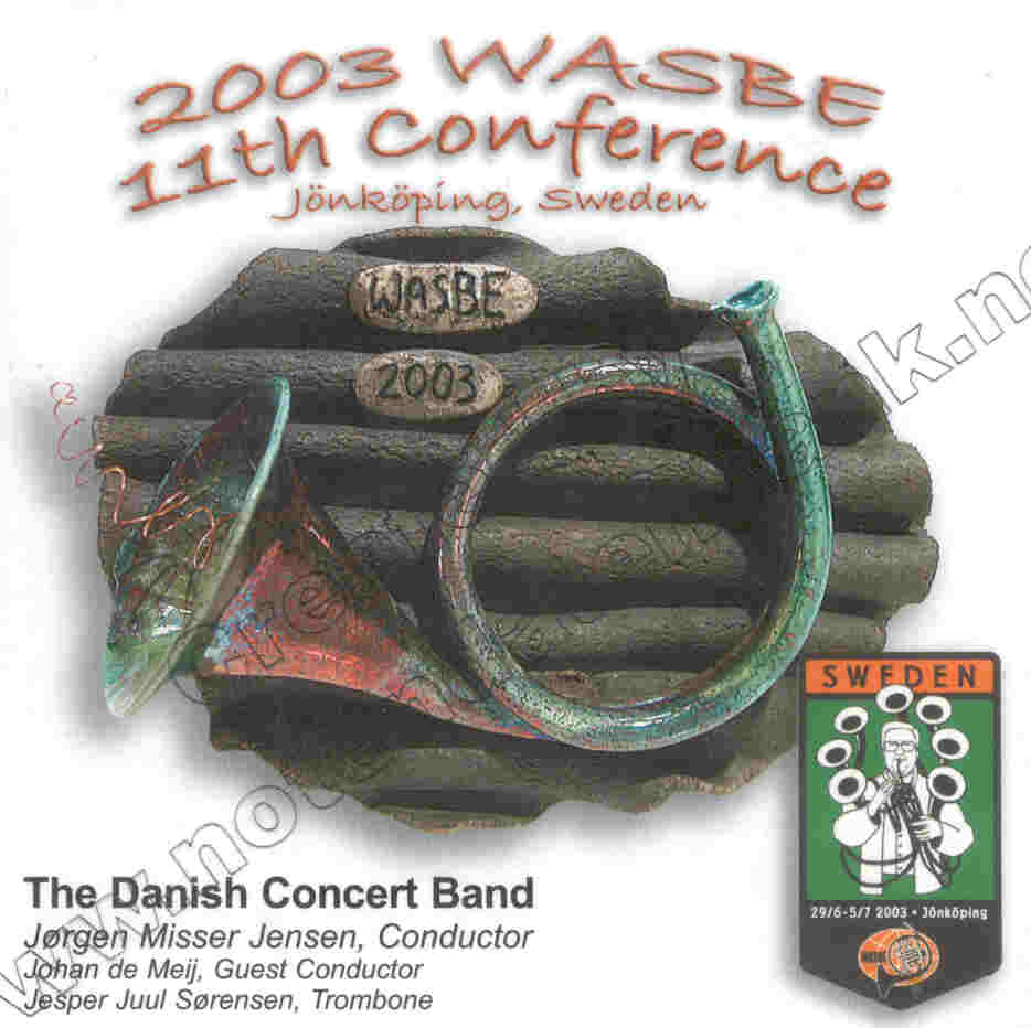 2003 WASBE Jnkping, Sweden: The Danish Concert Band - hacer clic aqu