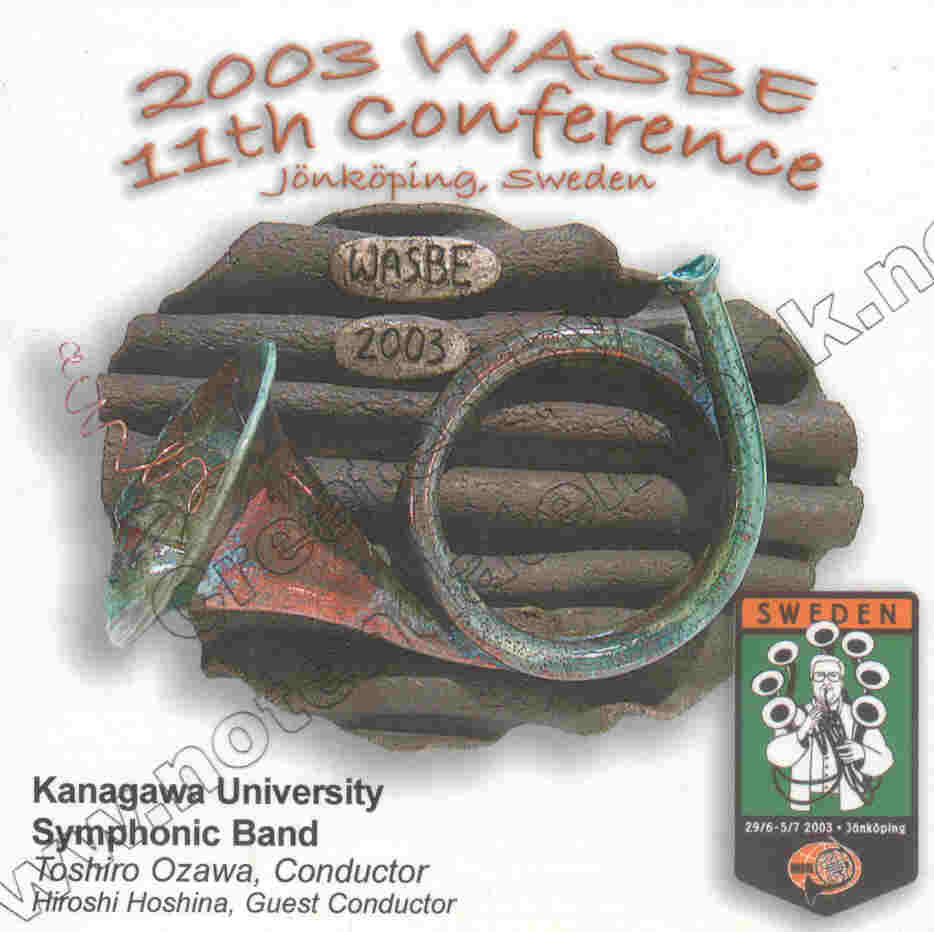 2003 WASBE Jnkping, Sweden: Kanagawa University Symphonic Band - hacer clic aqu