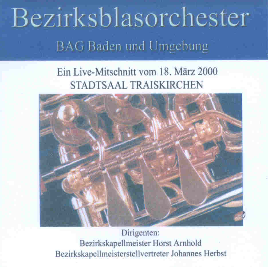 Bezirksblasorchester BAG Baden und Umgebung Live 2000 - hacer clic aqu