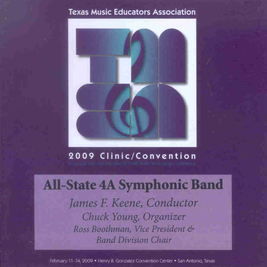 2009 Texas Music Educators Association: Texas All-State 4a Symphonic Band - hacer clic aqu