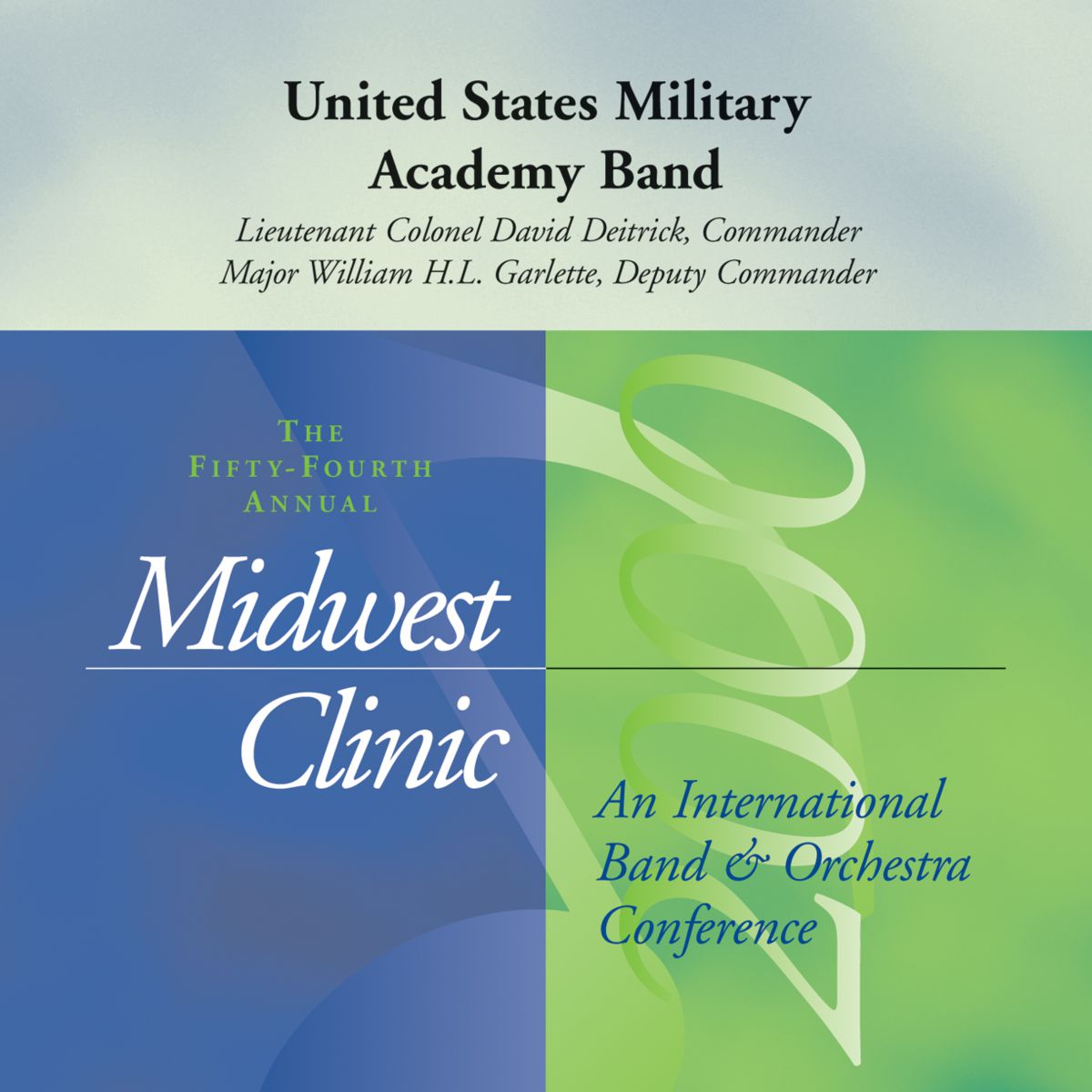 2000 Midwest Clinic: United States Military Academy Band - hacer clic aqu