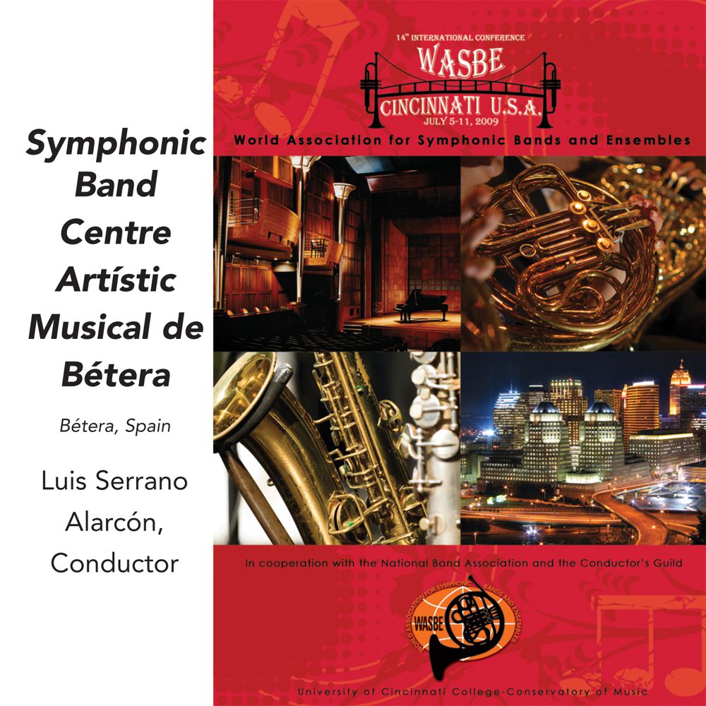 2009 WASBE Cincinnati, USA: Symphonic Band Centre Artstic Musical de Btera - hacer clic aqu