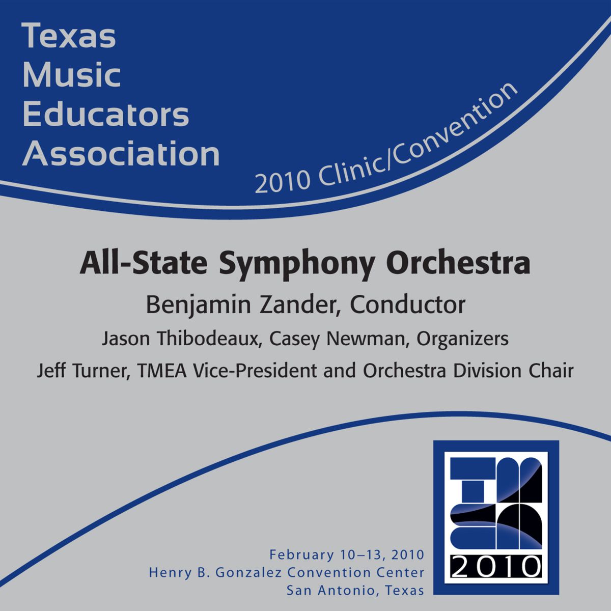 2010 Texas Music Educators Association: All-State Symphony Orchestra - hacer clic aqu�
