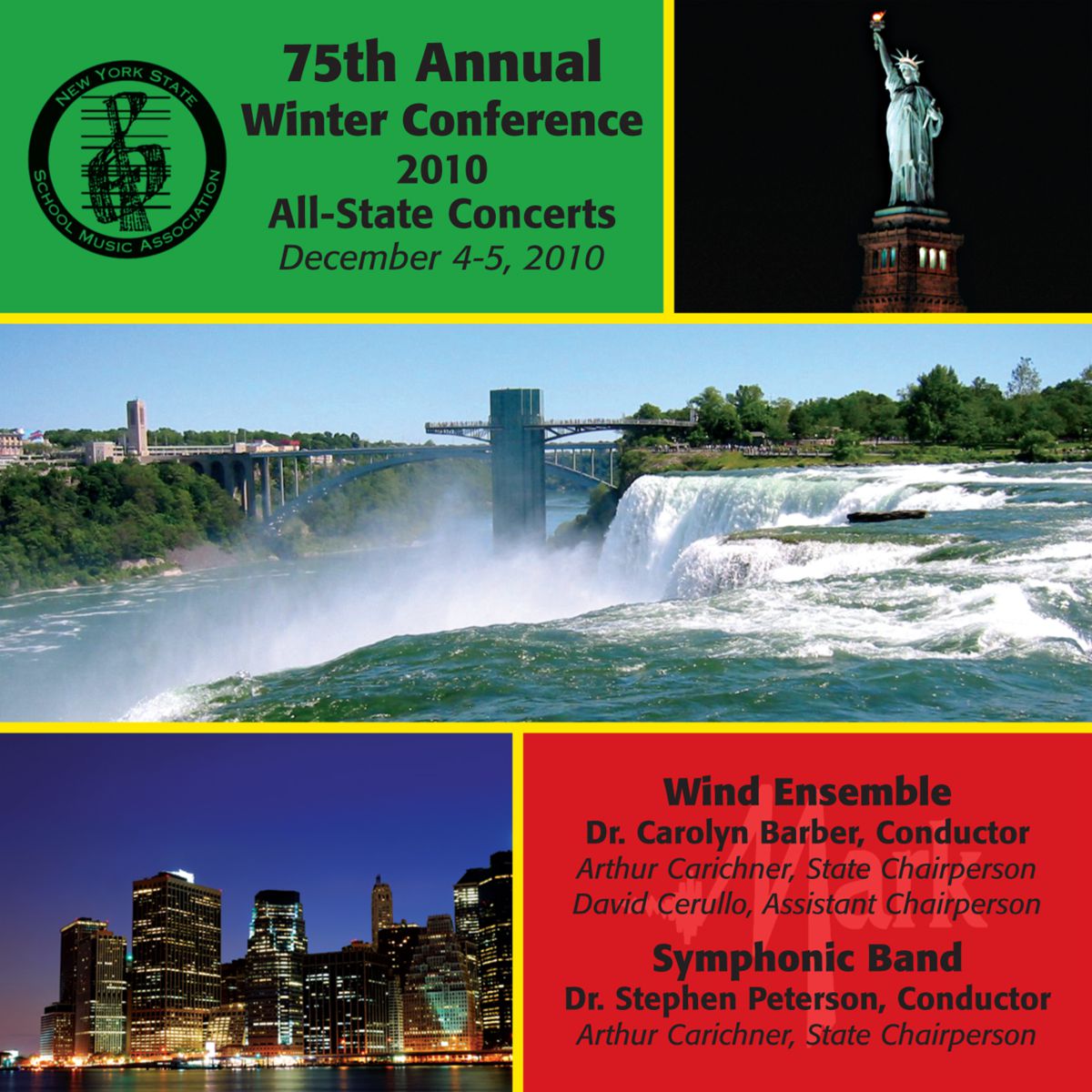 2010 New York State School Music Association: All-State Wind Ensemble and All-State Symphonic Band - hacer clic aqu