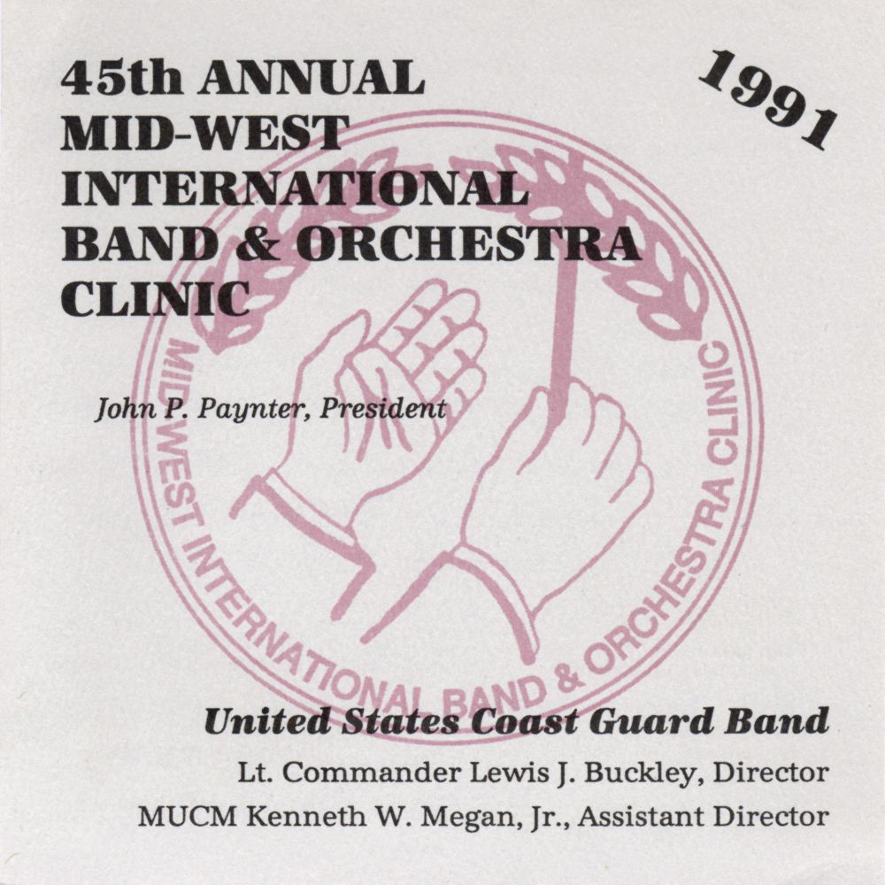 1991 Midwest Clinic: US Coast Guard Band - hacer clic aqu