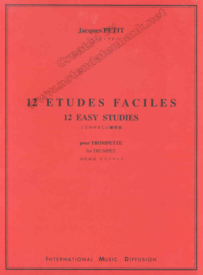 12 Etudes Faciles (12 Easy Studies) - hacer clic aqu�