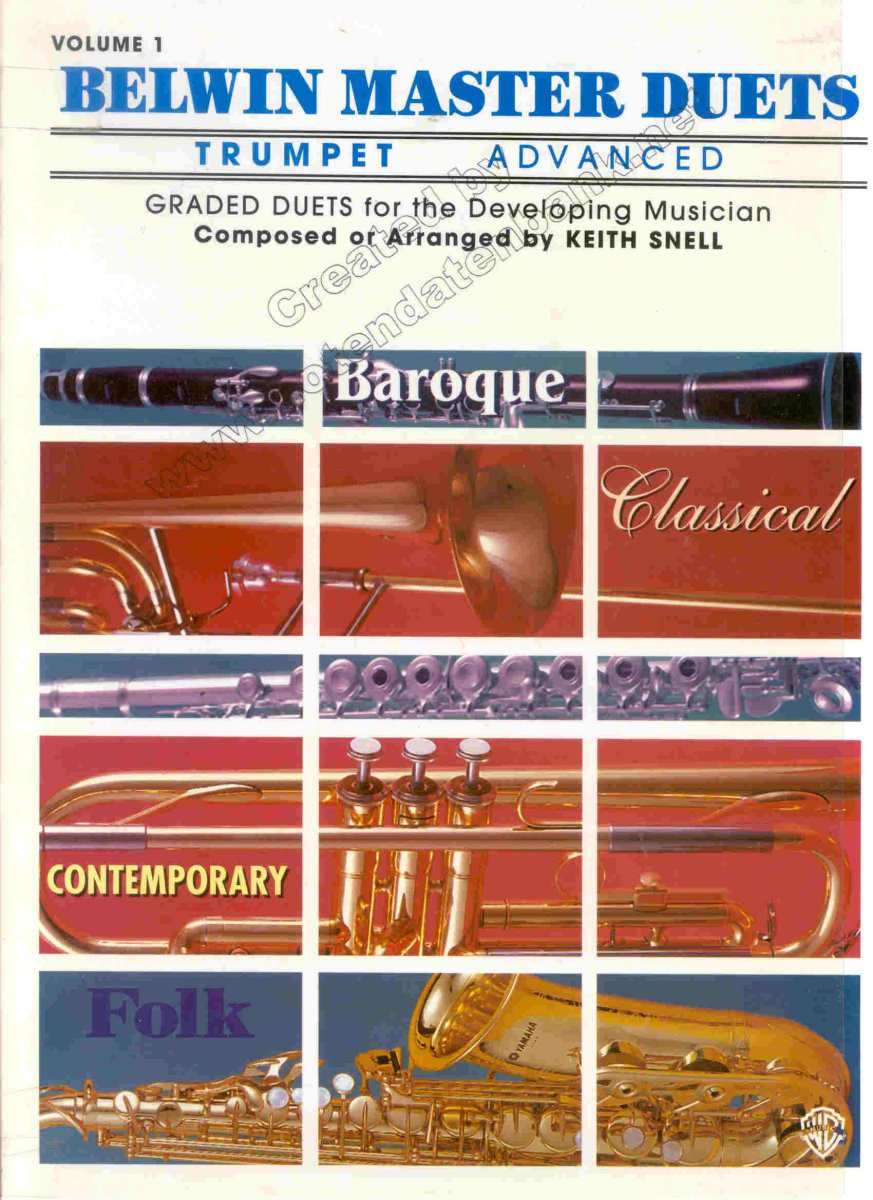 Advanced Master Dutes for Trumpet #1 - hacer clic aquí Advanced Master Dutes for Trumpet #1 - hacer clic aquí