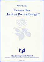 Fantasie �ber 'Es ist ein Ros' entsprungen' - hacer clic aqu�