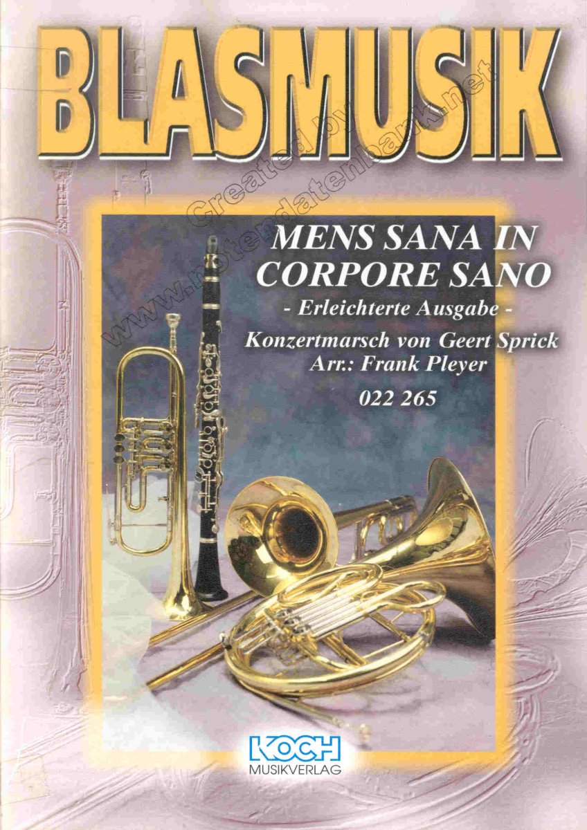 Mens Sana in corpore Sano (erleichterte Ausgabe) - hacer clic aqu�