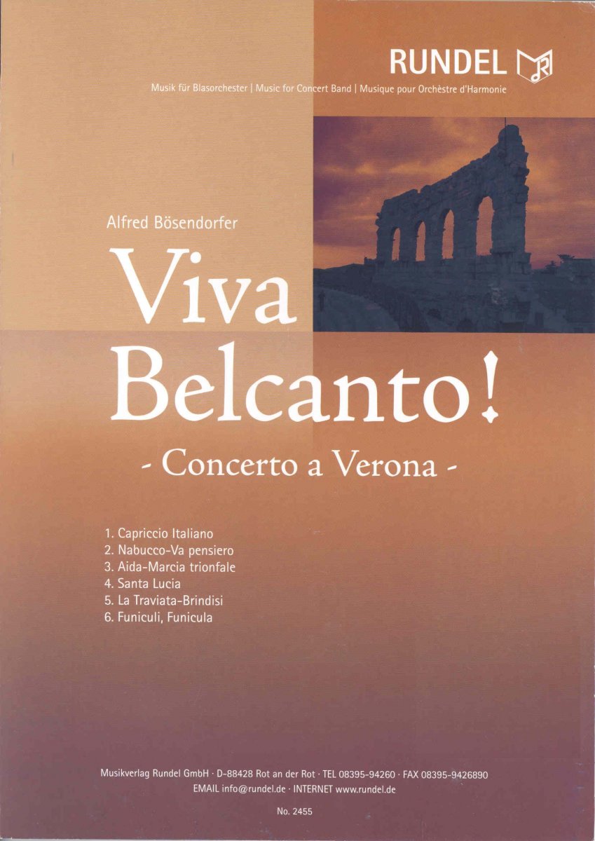 Viva Belcanto! (Concerto a Verona) - hacer clic aquí Viva Belcanto! (Concerto a Verona) - hacer clic aquí
