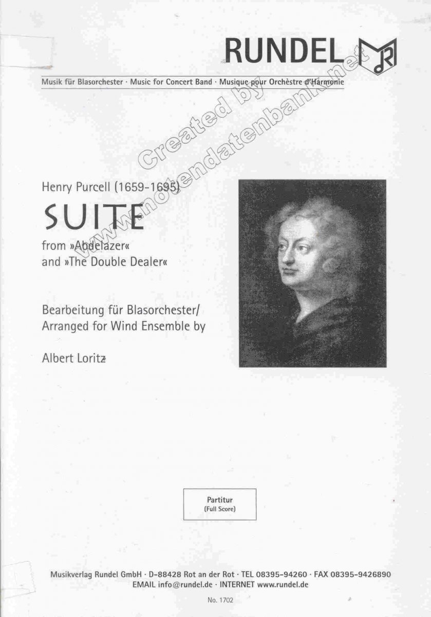 Suite from 'Abdelazer' and 'Double Dealer' - hacer clic aqu�