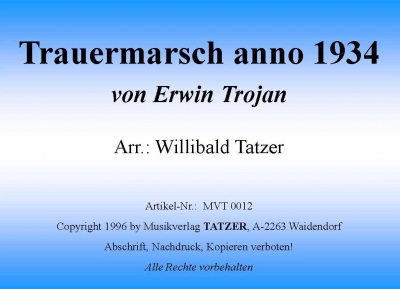 Trauermarsch (Anno 1934) - hacer clic aqu�