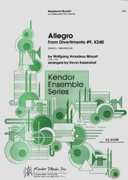 Allegro from Divertimento #9 - hacer clic aqu�