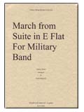 March from Suite #1 in E Flat for Military Band - hacer clic aqu�