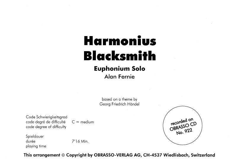 Harmonious Blacksmith, The - hacer clic aqu