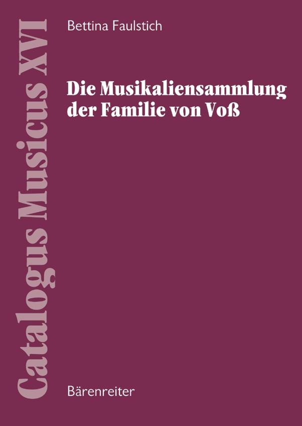 Die Musikaliensammlung der Familie von Voss - hacer clic aqu�