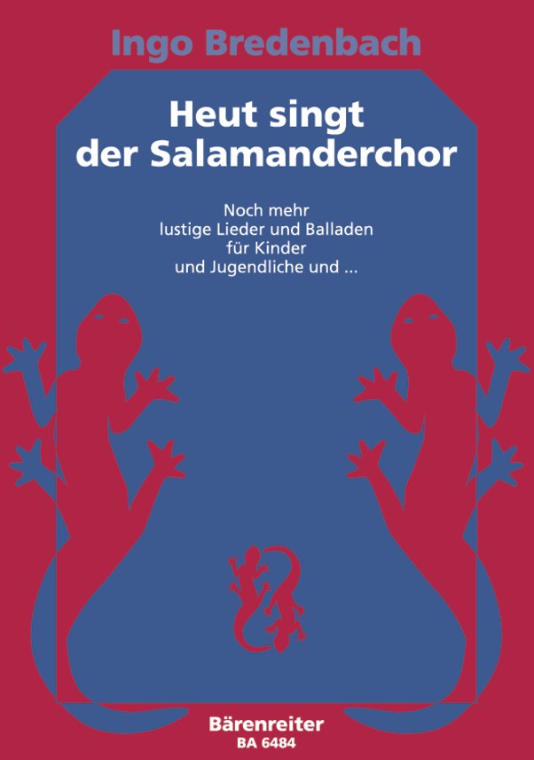 Heut singt der Salamanderchor. Noch mehr lustige Lieder und Balladen für Kinder und Jugendliche - hacer clic aquí Heut singt der Salamanderchor. Noch mehr lustige Lieder und Balladen für Kinder und Jugendliche - hacer clic aquí
