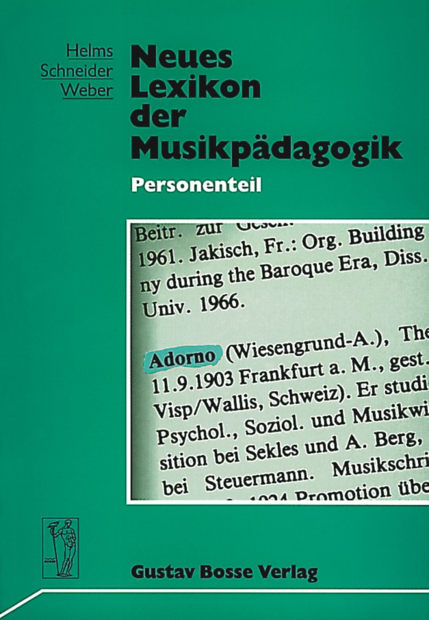 Neues Lexikon der Musikp�dagogik - hacer clic aqu�