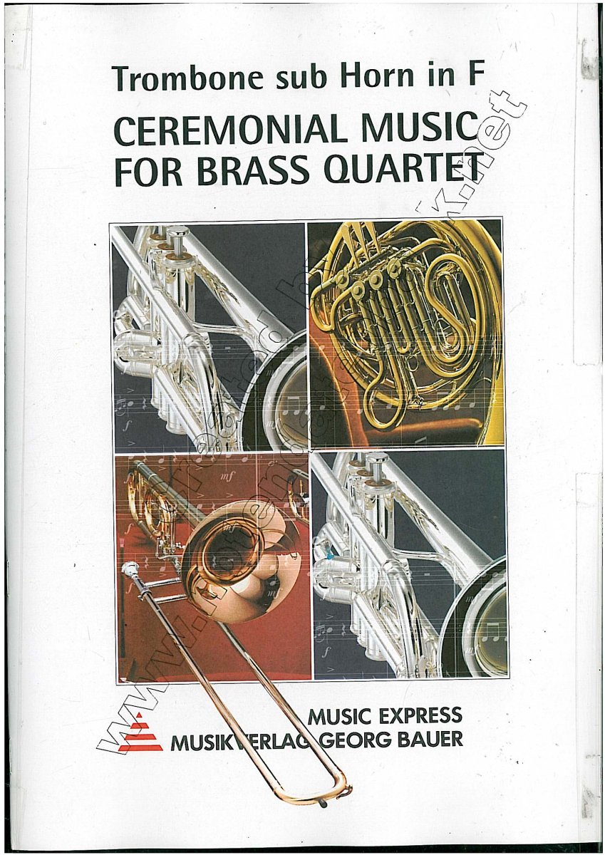 Ceremonial Music for Brass Quartet - hacer clic aqu