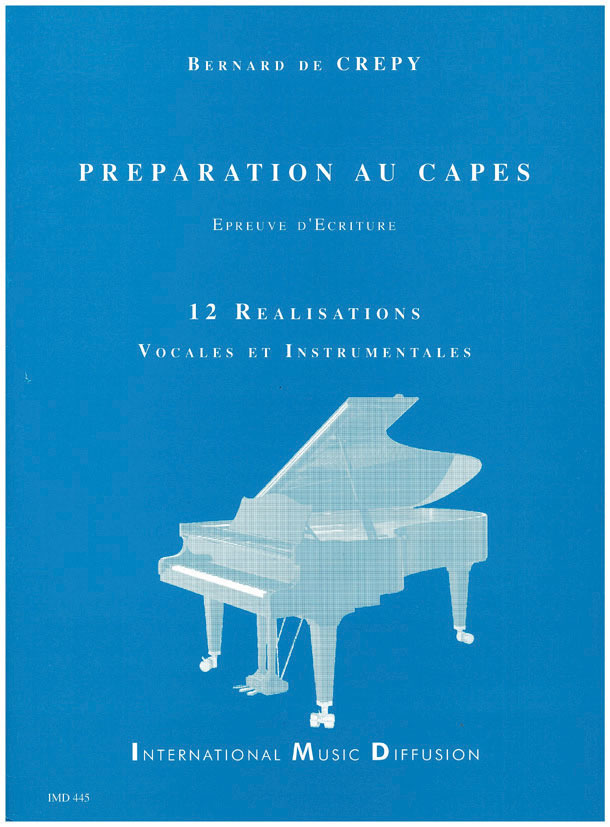 Preparation au capes 12 realisations instrumentales & vocales - hacer clic aqu�