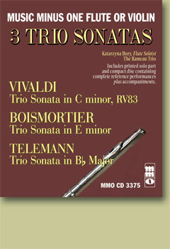 3 Trio Sonatas: C minor, RV83; E minor; B-flat - hacer clic aquí 3 Trio Sonatas: C minor, RV83; E minor; B-flat - hacer clic aquí